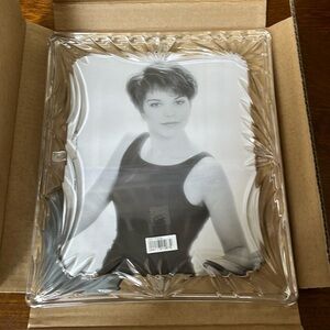 Fifth Avenue Crystal “Silhouette” 8x10 Inch Picture Frame - New, Never Used